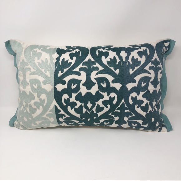Pier 1 Other - Pier 1 Damask Print Long Rectangle Throw Pillow